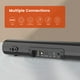 thumbnail image 3 of Littoak Barra de Sonido HDMI para TV, Altavoz Bluetooth para Barra de Sonido para TV pequeña, Conexión Óptica/HDMI/Aux/Coaxial/USB/Bluetooth para TV, PC, Proyectores, Incluye Control Remoto, 16 Pulgad, 3 of 5