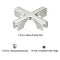 thumbnail image 3 of Glass Fixing Clip, 4 Pack for 6-10mm Cross Shaped Glass Combination Fixing Bracket, 3 of 5