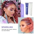 thumbnail image 5 of Sombra de ojos con lentejuelas de diamante, 6 colores, brillo duradero, lentejuelas de sirena, brillo de uñas, resaltador de Gel, maquillaje, cosméticos para fiesta, 5 of 5