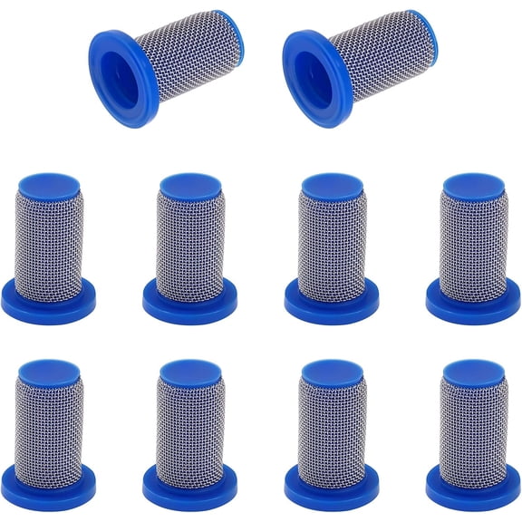8079-PP-50 Sprayer Tip Strainer, Stainless Steel 50 Mesh Screen for Teejet Spray Nozzle Body - 10pcs 
