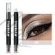 thumbnail image 2 of Fiudx Ofertas Relámpago Ojos De Doble Cabeza De Alto Brillo Sombra De Ojos Maquillaje De Ojos Gusano De Seda Acostado, 2 of 7