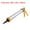 Yellow, variant on Unique Bargains Sausage Caulking Gun, Aluminium Cartridge Applicator with Nozzles, Champagne