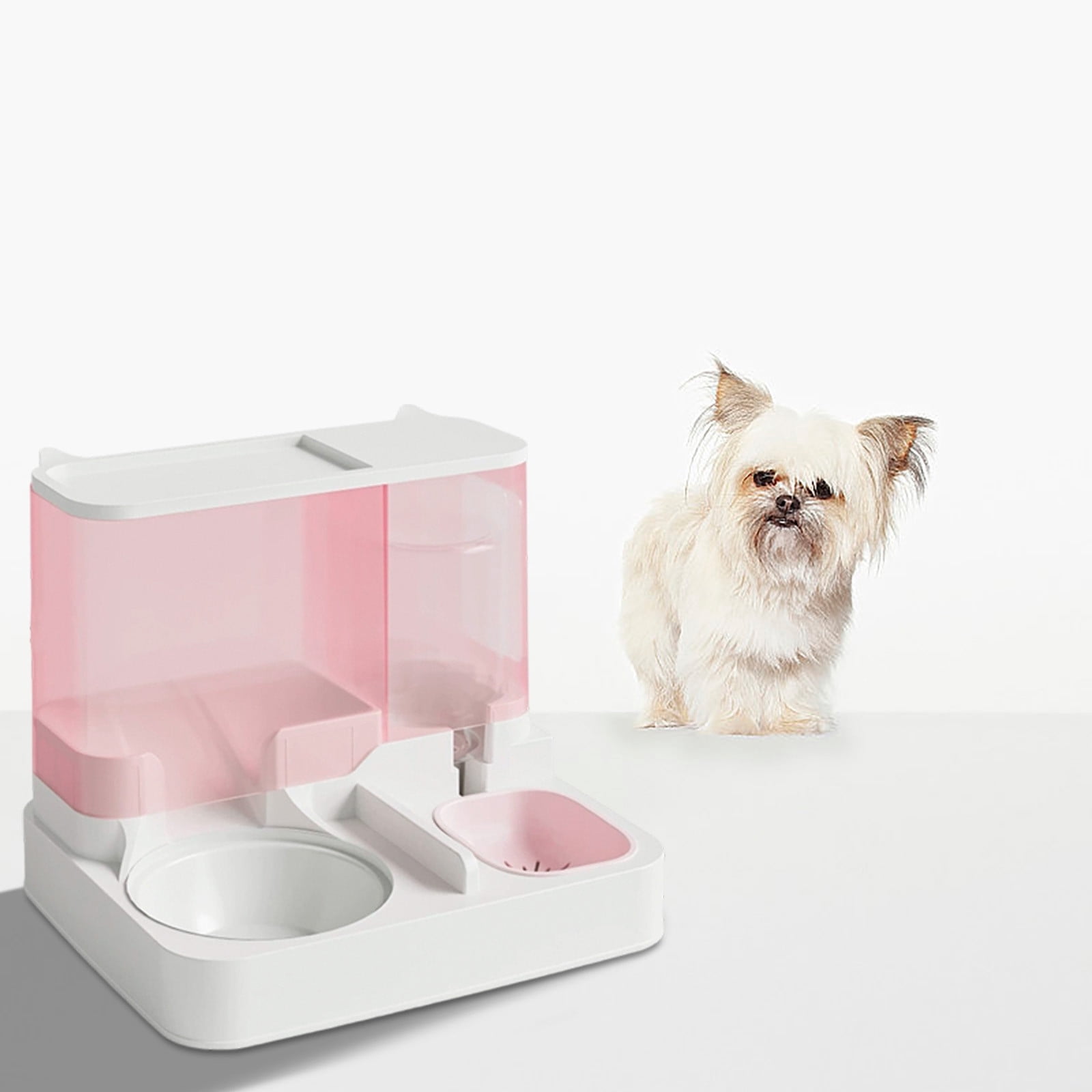 Automatic Pet Feeder for Cats & Small Dogs, 2-in-1 Smart Food Dispenser with Precise Meal Scheduling & Portion Control - Indoor Feeding Solution(Basic bowl)