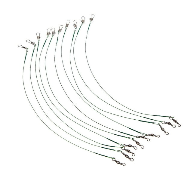 10Pcs Fishing Wire Leaders Fishing Accessory