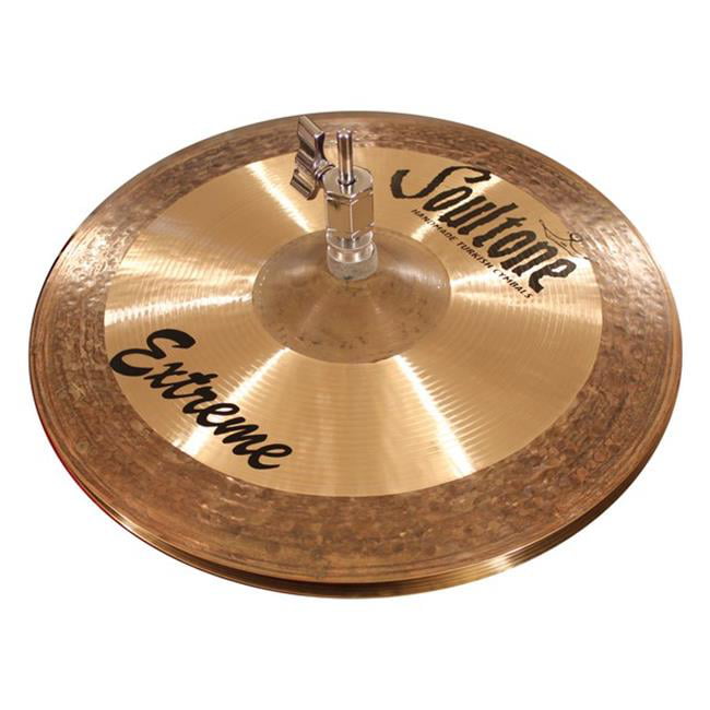 Soultone Cymbals CBRRA-HHTT16-16 Custom Brilliant RA Hi Hat Top Only 