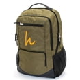 thumbnail image 4 of Hakki Carry-All Laptop Backpack , Water-Resistant Travel School Backpack with Laptop Sleeve & Bottle Pocket, 4 of 9