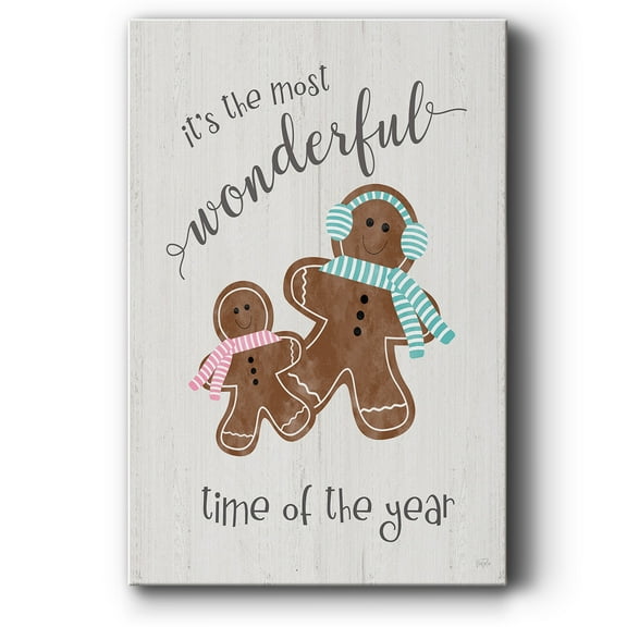 Time of the Year Gingerbread- Gallery Wrapped Canvas