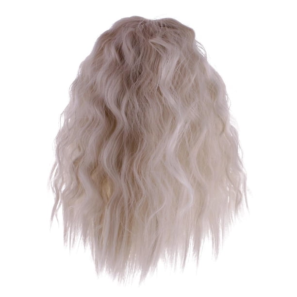 Moda complet de pelo de muñeca Sunnimix disfraz de 8 Peluca Blythe
