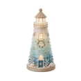 thumbnail image 2 of Beginner‑Friendly DIY Lighted Sea Glass‑Style Lighthouse Mosaic Kit, Coastal Craft Set with LED Lights, Decorative Pieces, Adhesive, Base, Tools & Instructions A, 2 of 6