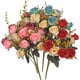 thumbnail image 2 of Flores artificiales, 2 paquetes de rosas artificiales. 24 flores de, 2 of 6