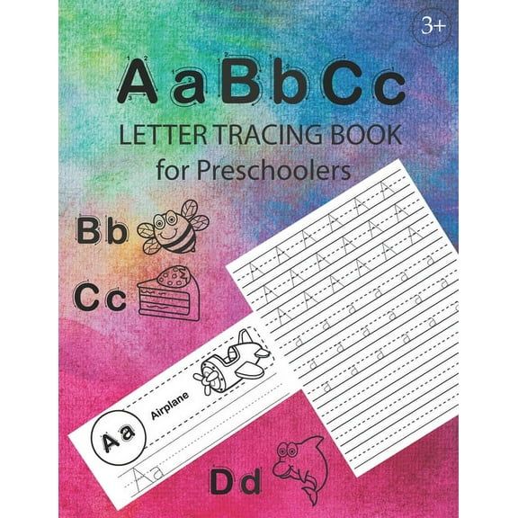 ABC Letter Tracing Book for Preschoolers: Alphabet Tracing Workbook for Preschoolers / Pre K and Kindergarten Letter Tracing Book ages 3-5 / Letter Tracing for Preschoolers 100 pages (52 pages letter