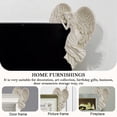 thumbnail image 5 of Yucurem 3D Angel Door Frame Decor Sculpture, Corner Angel with Wings Wall Decor, Resin Wall Crafts Statue for Home Living Room Bedroom Decoration (Right), 5 of 6