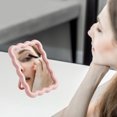 thumbnail image 4 of Konghyp Candy Mirror – Foldable Wall-Mounted Multifunctional Desktop Makeup Mirror, HD Quality for Dormitory or College Style, Perfect for Everyday Use and Travel, 4 of 6