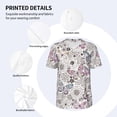 thumbnail image 5 of Rocae Vintage Butterflies for Breathable Men's Baseball T-Shirt Fashionable Casual Baseball Jersey, Moisture-wicking Sportswear XX-Large, 5 of 9