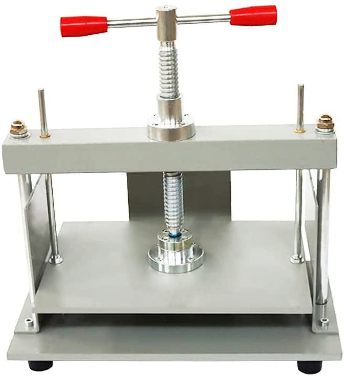 INTBUYING Steel Bookbinding Press Screw Press Bookbinder Papermaking Book Press