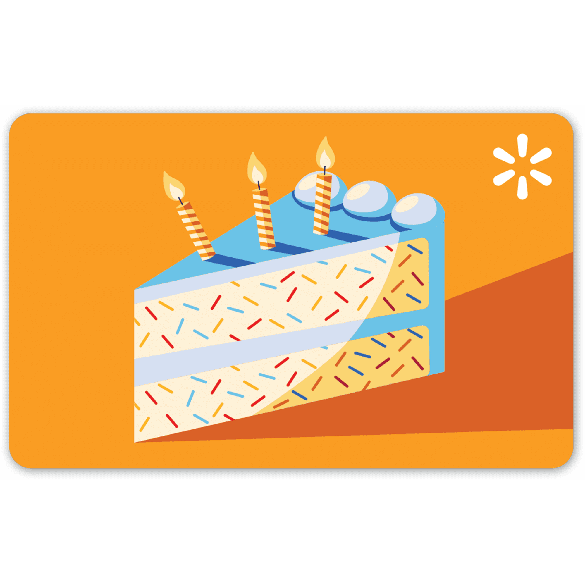 Birthday Slice Walmart Gift Card
