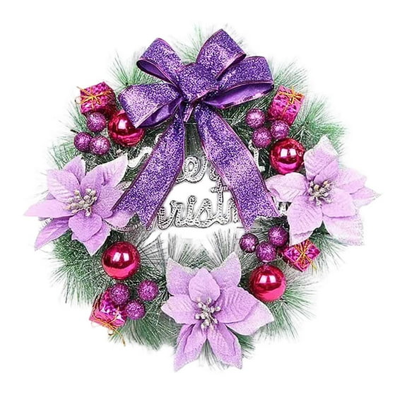 Elegant Front Door Wreath For Year Round Display Featuring Realistic Greenery And Design