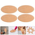 thumbnail image 2 of Ciieeo 10pcs Unfinished Wood Crafts Wooden Shapes for Crafts Unfinished Wood Oval Crafting Supplies, 2 of 4