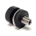 thumbnail image 2 of Krator Vis de Siège Noire Boulon de Couvercle de Siège Compatible avec Harley Davidson Softail, 2 of 4