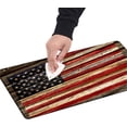 thumbnail image 5 of Vintage USA Flag on Wood Texture Large Gaming Mouse Pad for Computer & Laptop, Non-Slip Rubber Base Desk Mat, XL Extended Mousepad for Office & Home 31.5x11.8 Inch, 5 of 6