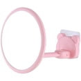 thumbnail image 1 of Espejo de maquillaje HUOGUO Espejos faciales sin taladros, rosa, 14,5 cm, 1 of 5