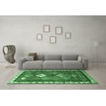 thumbnail image 3 of Ahgly Company Indoor Rectangle Persian Emerald Green Traditional Area Rugs, 7' x 9', 3 of 4