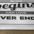 thumbnail image 6 of Ambesonne Retro Place Mats Set of 4, Family Phrase Motivation, Standard Size, Black Grey Grey, 6 of 6