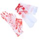 thumbnail image 4 of KAKOWELY 1 juego de guantes y calcetines de Halloween para cosplay, disfraz de sangre, medias y guantes manchados de sangre., 4 of 4