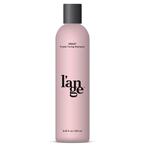 L???ange Hair Violet Purple Toning Shampoo Hair Color Tone Correcting Shampoo Removes