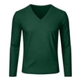 thumbnail image 3 of fatyb Men's Mesh Long Sleeve T Shirts V Neck Breathable Workout Tee Mens Athletic Running Training Tops, 3 of 7