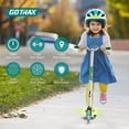 thumbnail image 4 of GOTRAX SCOUT Kids Electric Scooter for Ages 4-7, 5" Flash Wheel Foldable Kick Scooter Unisex,Green, 4 of 10