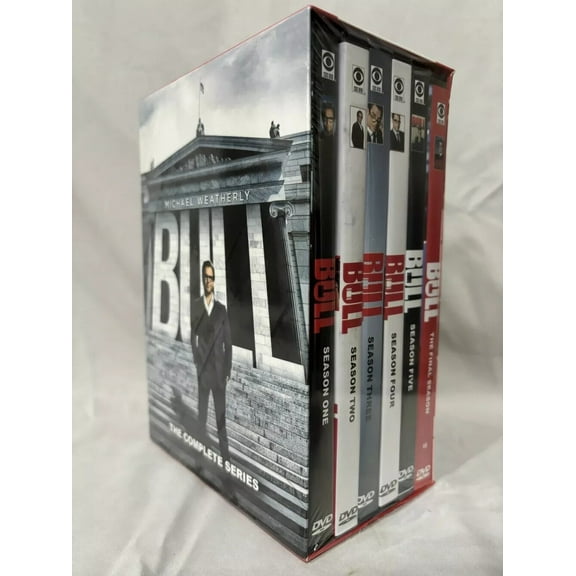 Bull: The Complete Series Seasons 1-6 DVD 30-Disc Brand new & sealed Region 1