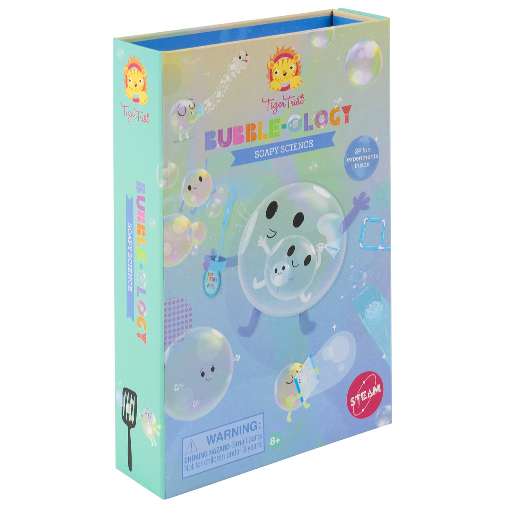 Tiger Tribe Bubble Science Kit - Interactive STEM Activity for Kids - Fun Bubble Making Experiments for Ages 8-12