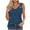 Blue, variant on Cilsoka Womens Plus Size Tank Tops Floral Sleeveless Scoop Neck Tunic Shirts Summer Casual Loose T-Shirts Blouse, Spaghetti Strap Tank Top for Women Cotton