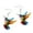 Earrings, variant on Comfortable Pendant Jewelry Acrylic Texture Suitable for Dating and Casual Event