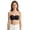 1Black, variant on lnmuld Tween Girls Solid Wireless Strapless Bra Breathable Mesh Backless Bralette Color:Red,Size:32