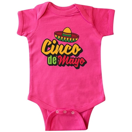 

Inktastic Cinco De Mayo with Sombrero Gift Baby Boy or Baby Girl Bodysuit