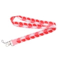 thumbnail image 3 of Anime Source Valentines Day February Love Red Heart Pink Pattern Lanyard Keychain ID Badge Holder, 3 of 7