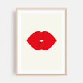 thumbnail image 2 of Hearts - Zürich Zurich Switzerland Illustration Modern Art Pop Art Minimalist Abstract Geometric Unframed Wall Art Print 18 x 24 inches, 2 of 16