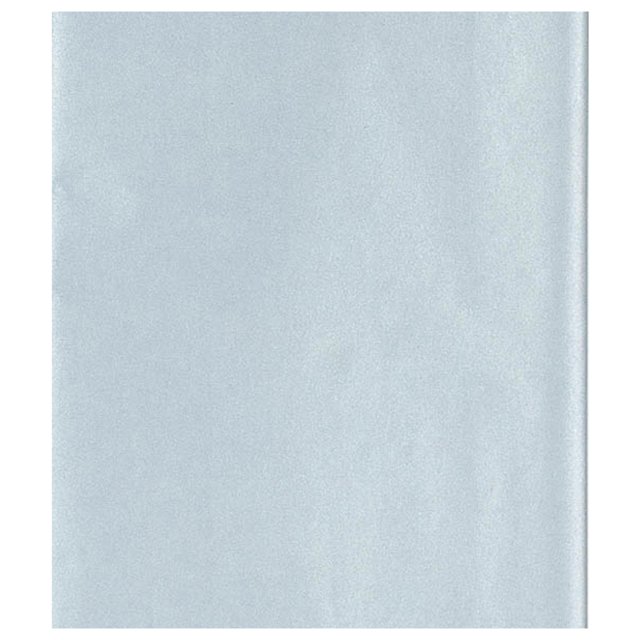 County - Pack de 12 láminas de papel crepé ligero (Plata)