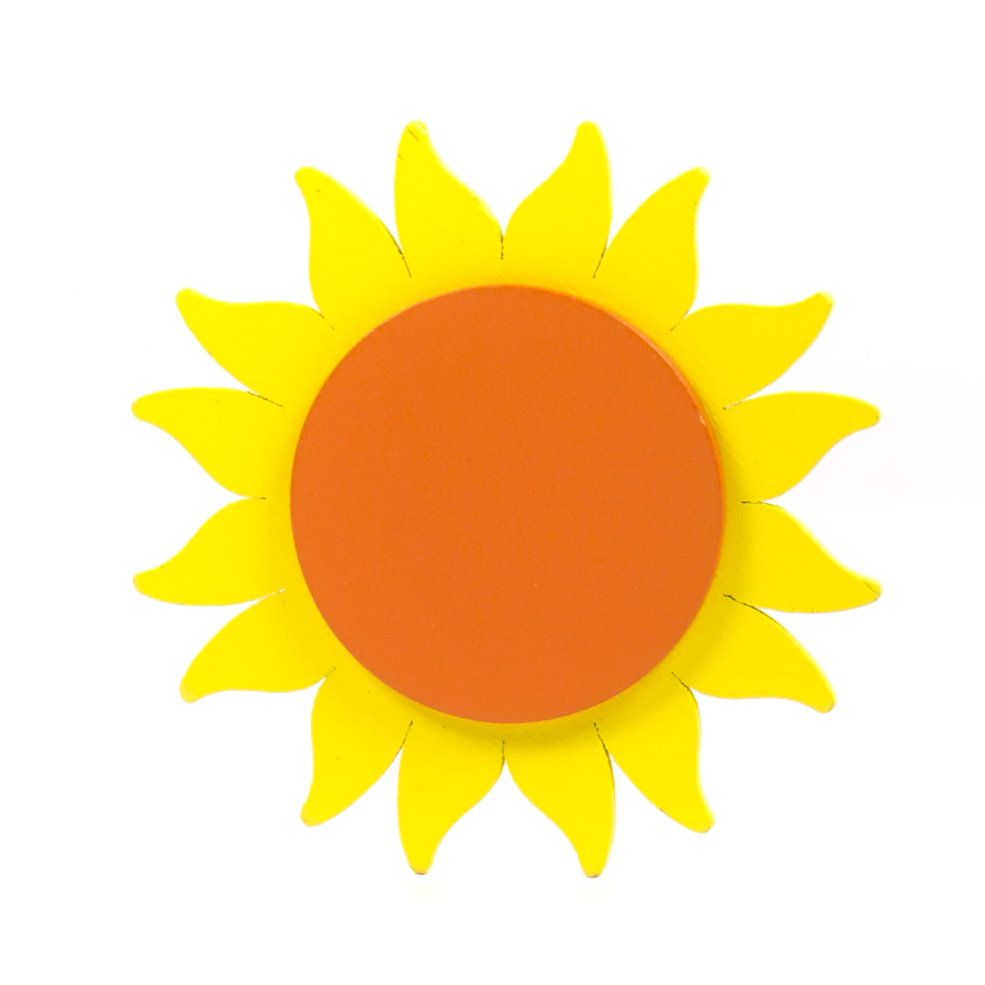 Go Create Wooden Sun PrePainted CutOut, 1 Each
