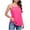 *1-Hot Pink, variant on VBVC No Boundarie Women's Plus Spaghetti Strap Camisoles,Ladies Lightweight Tank Tops,Summer Basic Layering Shirts For Women,Hot Pink,L-5XL