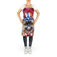 thumbnail image 2 of Carolines Treasures DAC5672APRON 30 x 27 in. Brussels Griffon Patriotic American Apron, 2 of 5