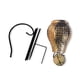 thumbnail image 3 of Automático solar ligero al aire libre patio patio LED lámpara delantera patio ornamento recargable linterna decoración casero antiguo bronce Sweethay HA011199-01B, 3 of 6