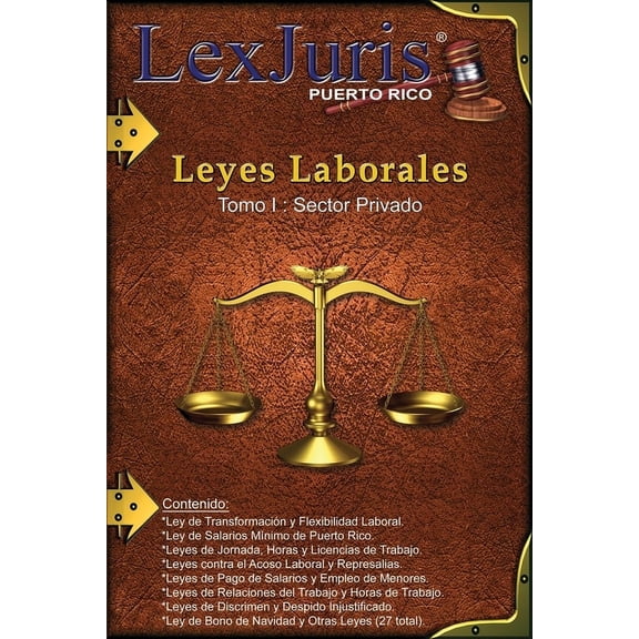 Leyes Laborales de Puerto Rico Tomo 1- Sector Privado.: Un total de 24 Leyes Laborales de Puerto Rico para el Sector Pri, (Paperback)
