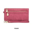 thumbnail image 2 of Cartera de Cuero PU Minnieouse para Mujer Rosa Roja, 2 of 6