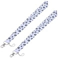 thumbnail image 1 of 2pcs Cartoon Pattern Phone Neck Strap Hanging Phone Neck Lanyard Certificate Camera Strap, 1 of 8