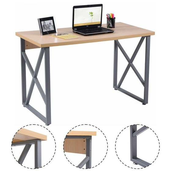 Costway Computer Desk Pc Laptop Table Writing Study Workstation Costway Computer Desk Pc Laptop Table Writing Study Workstation Home Office Furniture