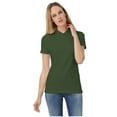 thumbnail image 2 of B&C Womens ID.001 Plain Short Sleeve Polo Shirt, 2 of 3