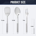 thumbnail image 3 of Juego de utensilios de cocina portátil para acampar 34 piezas kit de utensilios de cocina utensilios de cocina y parrilla de acero inoxidable juego de, 3 of 7